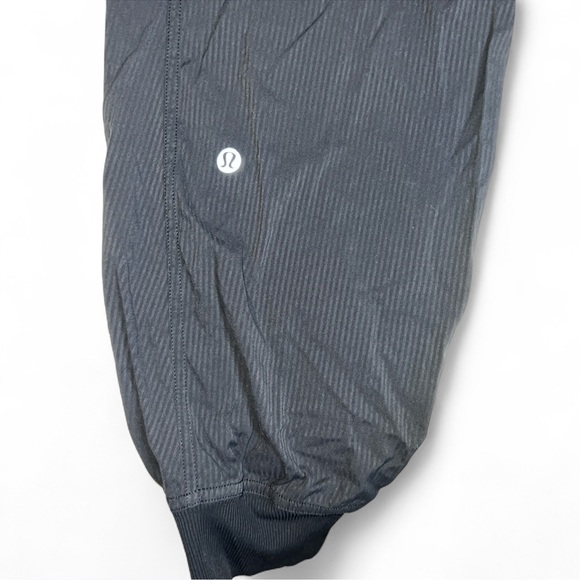 lululemon athletica Black&Charcoal Joggers size 12 - Picture 3 of 6